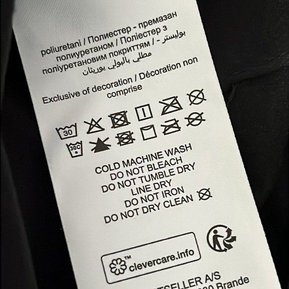 JJXX Megan Matte Black Faux Leather Elastic Waist Leggings - Picture 13 of 14